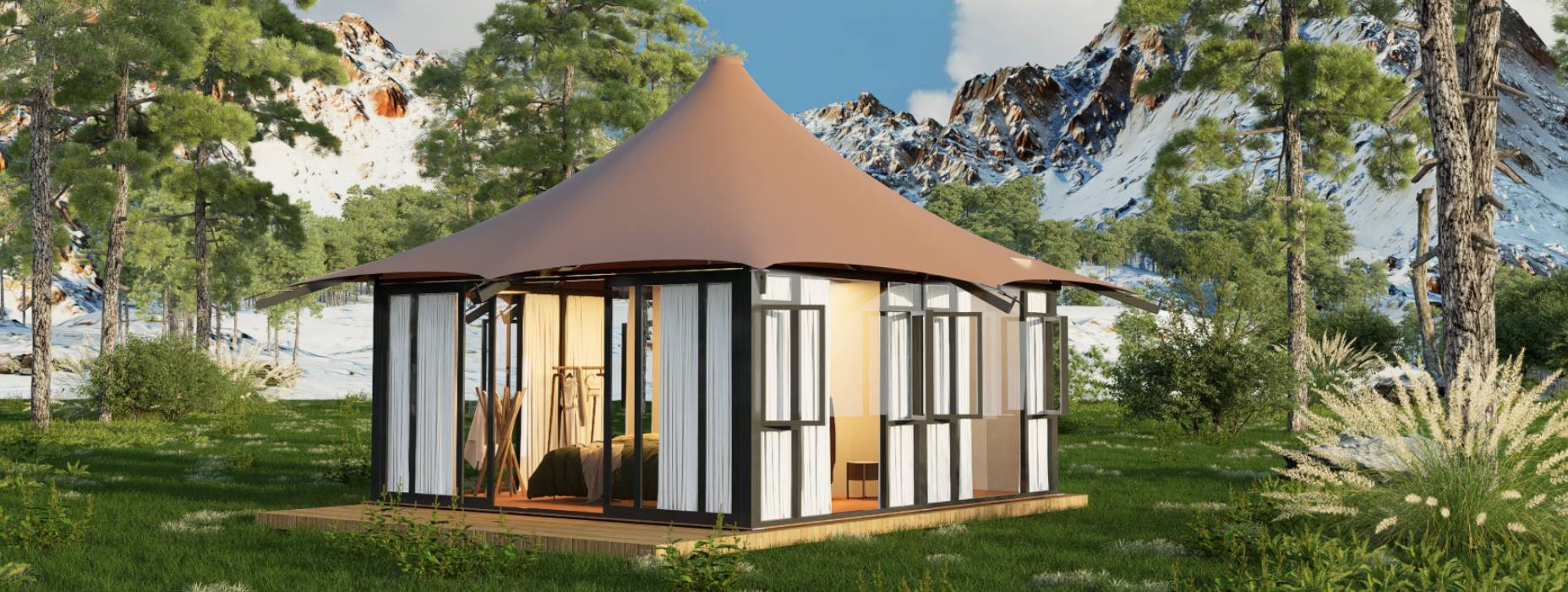 裕民县多边形帐篷厂家